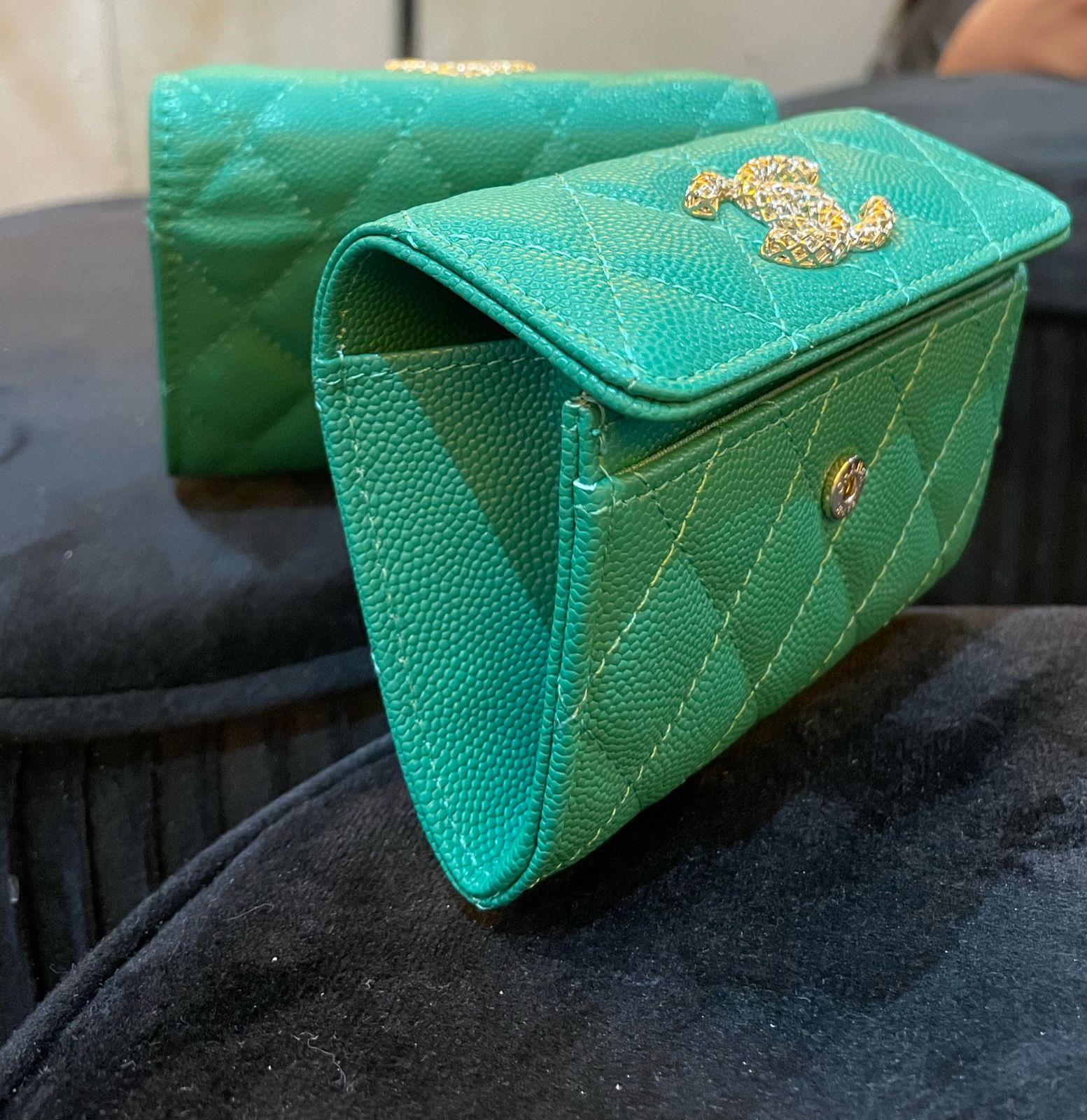Cartera verde
